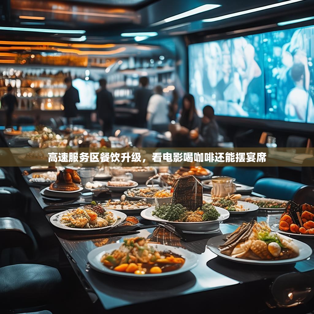 高速服务区餐饮升级，看电影喝咖啡还能摆宴席