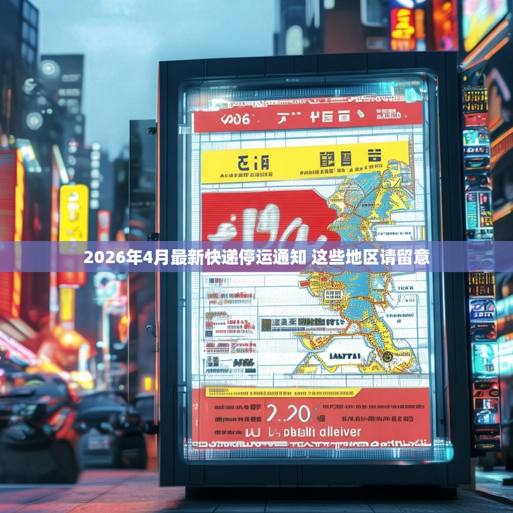 2026年4月最新快递停运通知 这些地区请留意 2026年4月最新快递停运通知 这些地区请留意